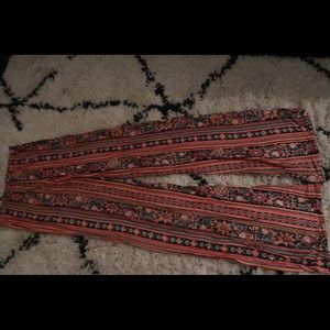 Multicolor boohoo pants